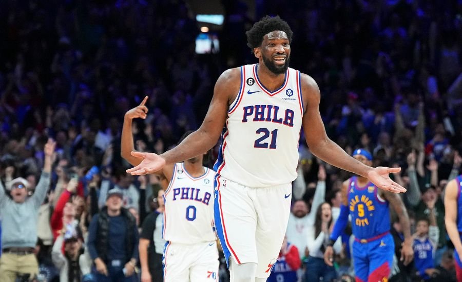 76ers vs denver nuggets match player stats